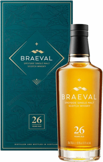Secret Speyside Braeval 26 Year Old Single Malt Scotch Whisky