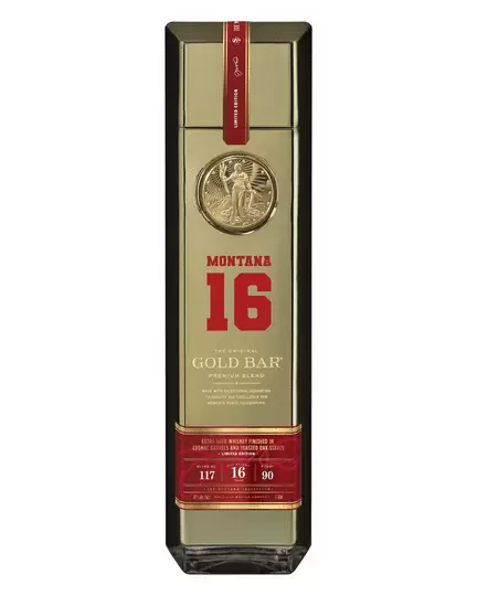 Gold Bar Joe Montana Blended 117 16 Year Old American Whiskey