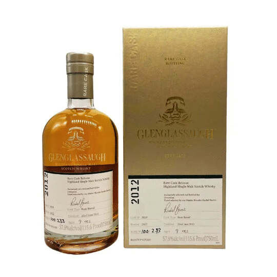 Glenglassaugh Rare Cask Release 9 Year Old Single Malt Scotch Whisky
