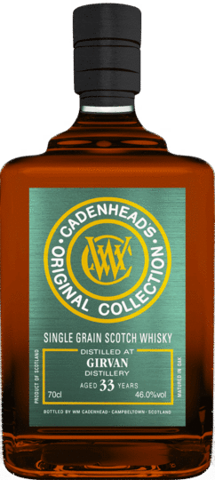 Cadenheads Small Batch Girvan 33 Year Old Single Grain Scotch Whisky