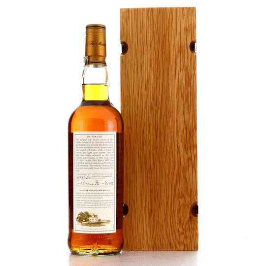 The Macallan Fine Rare 1952 Vintage Single Malt Scotch Whisky