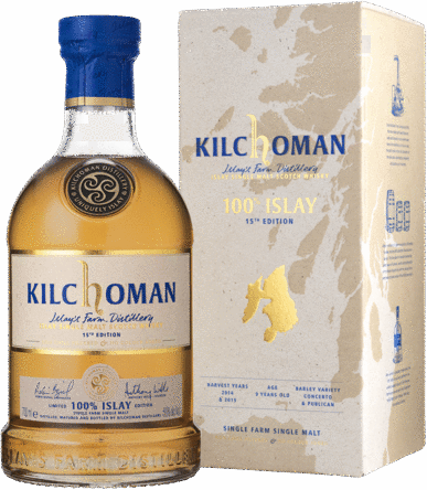Kilchoman 100 Percent Islay 15th Edition Single Malt Scotch Whisky