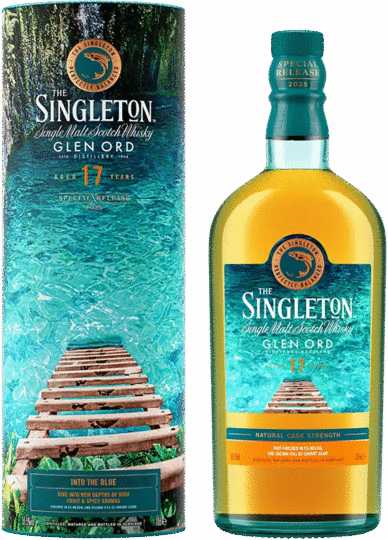 The Singleton Of Glen Ord Into The Blue Special Release 17 Year Old Single Malt Scotch Whisky
