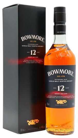 Bowmore Sherry Oak Cask 12 Year Old Single Malt Scotch Whisky