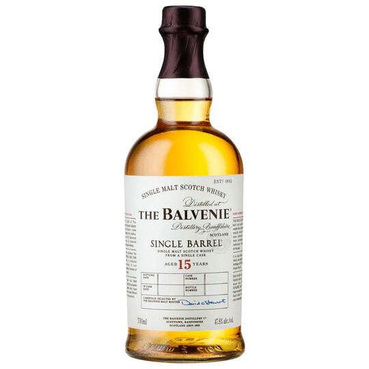 The Balvenie Single Barrel 15 Year Old Single Malt Scotch Whisky