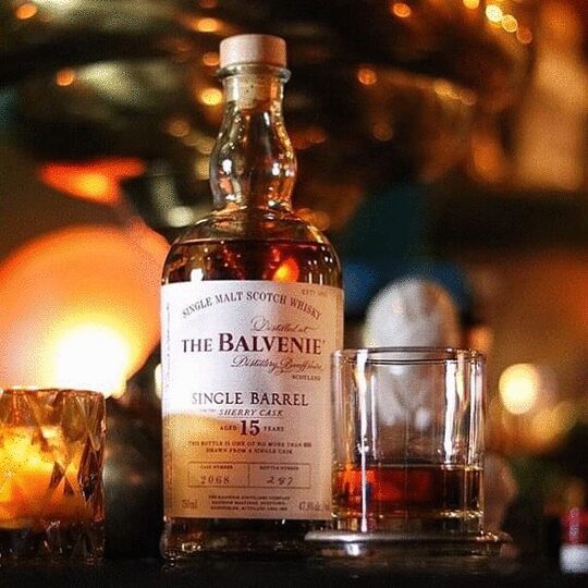The Balvenie Single Barrel Sherry Cask 15 Year Old Single Malt Scotch Whisky