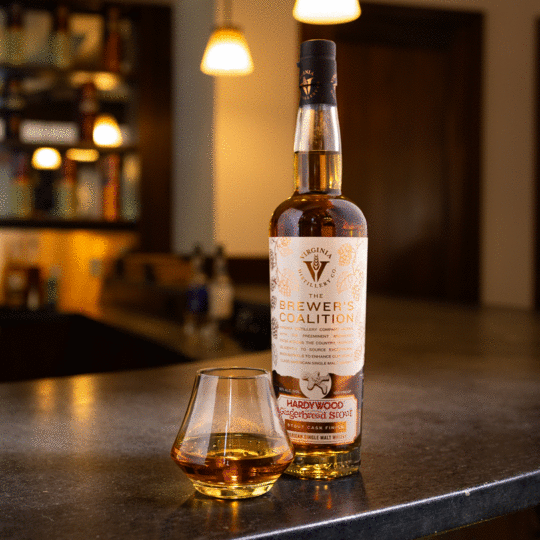 Virginia Distillery Company The Brewers Coalition Hardywood Gingerbread Stout Cask Finish American Single Malt Whisky
