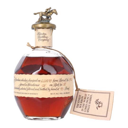 Blantons Original Single Barrel Bourbon 1990 Dump Date