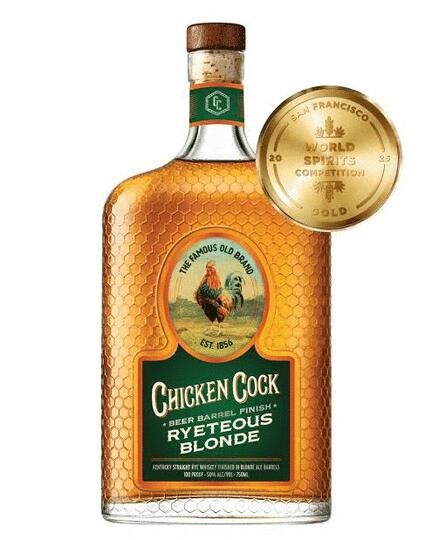Chicken Cock Ryeteous Blonde Whiskey