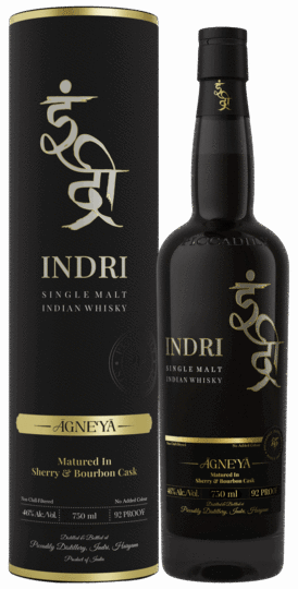 Indri Agneya Sherry Bourbon Cask Finish Single Malt Whisky