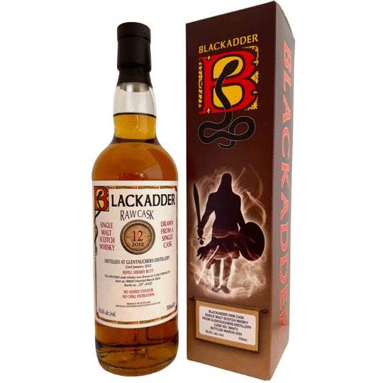 Blackadder Raw Cask Glentauchers 12 Year Old Single Malt Scotch Whisky