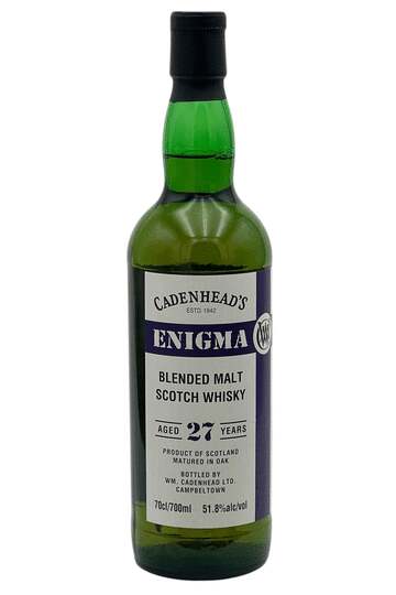 Cadenheads Enigma 27 Year Old Blended Malt Scotch Whisky
