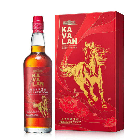 Kavalan Year Of The Horse Triple Sherry Cask Single Malt Whisky