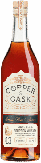 Copper Cask Small Batch Series 013 8 Year Old Cigar Blend Whiskey