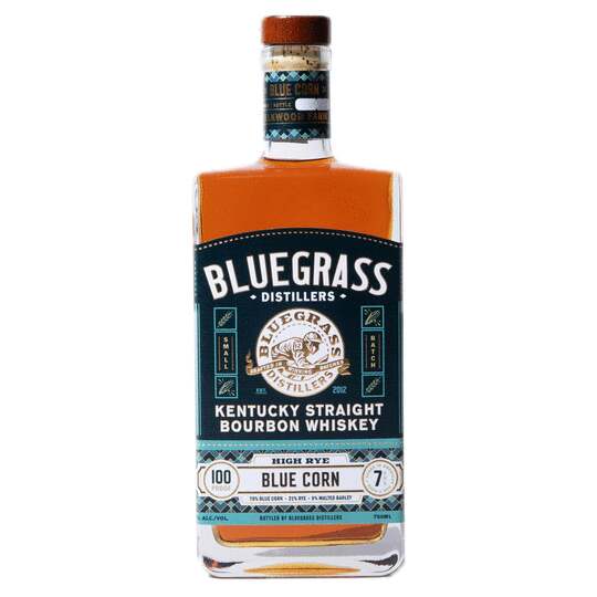 Bluegrass Distillers High Rye Blue Corn Kentucky Straight Bourbon Whiskey