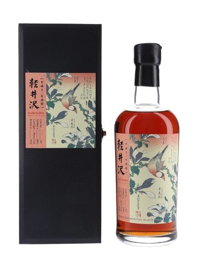 Karuizawa Flower And Bird Painting Series   Java Sparrow And Magnolia Single Malt Whisky