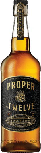 Proper Twelve Black Reserve Irish Whiskey