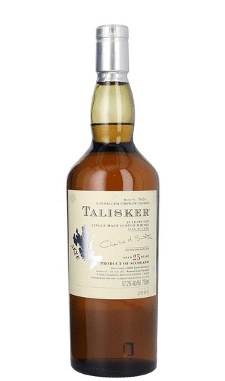 Talisker 25 Year Old Single Malt Scotch Whisky No Box