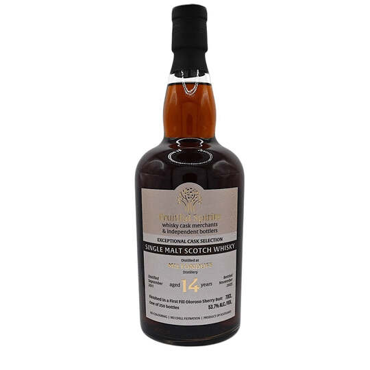 Fruitful Spirits Miltonduff 14 Year Old Single Malt Scotch Whisky