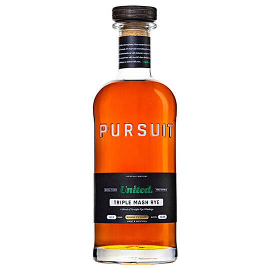 Pursuit United Barrel Proof Triple Mash Rye Whiskey