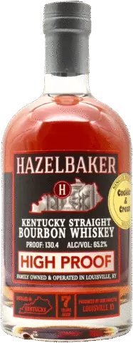 Hazelbaker High Proof Kentucky Straight Bourbon Whiskey