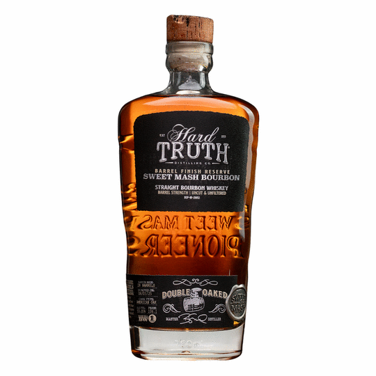 Hard Truth Distilling Double Oaked Sweet Mash Straight Bourbon Whiskey