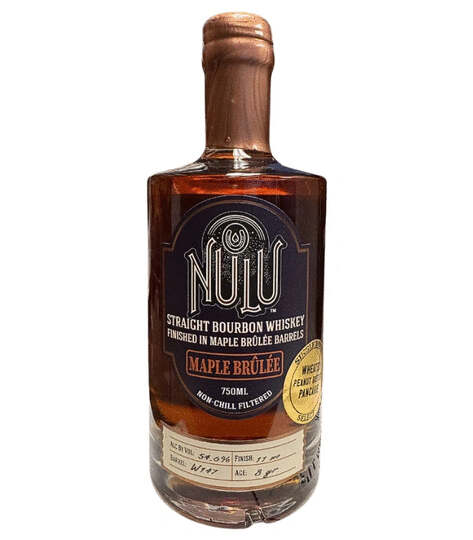 Nulu Maple Brulee Barrels Finished Straight Bourbon Whiskey