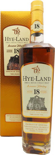 Hye Land Small Batch 18 Year Old Single Malt Armenian Whisky