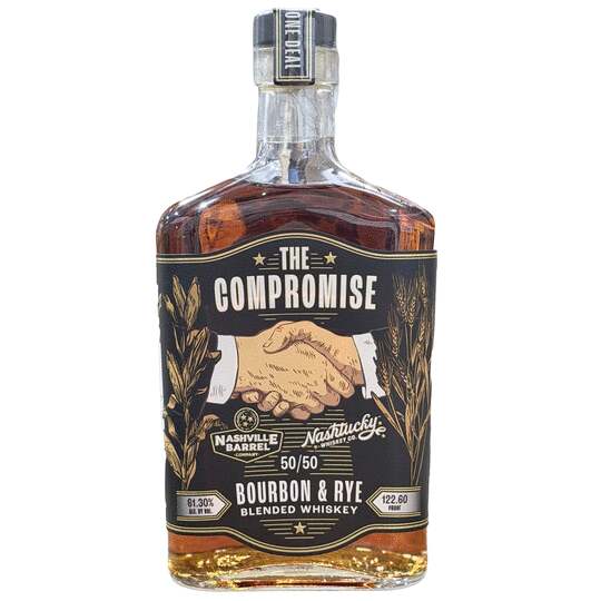 Nashville Barrel Company The Compromise Bourbon Rye Blended Whiskey