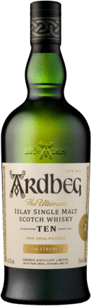 Ardbeg The Ultimate Ten Year Old Cask Strength Single Malt Scotch Whisky