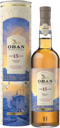 Oban 15 Year Old Port Cask Single Malt Scotch Whisky