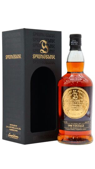 Springbank Vintage Single Malt Scotch Malt Whisky