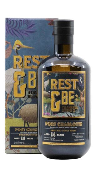 Rest Be Thankful Co Port Charlotte Bruichladdich 14 Year Old Single Malt Scotch Whisky