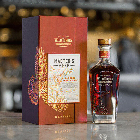 Wild Turkey Masters Keep Revival Oloroso Sherry Casks Finish Bourbon