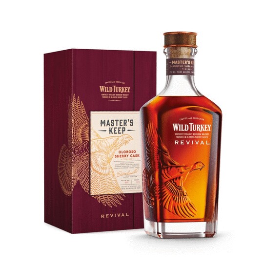 Wild Turkey Masters Keep Revival Oloroso Sherry Casks Finish Bourbon