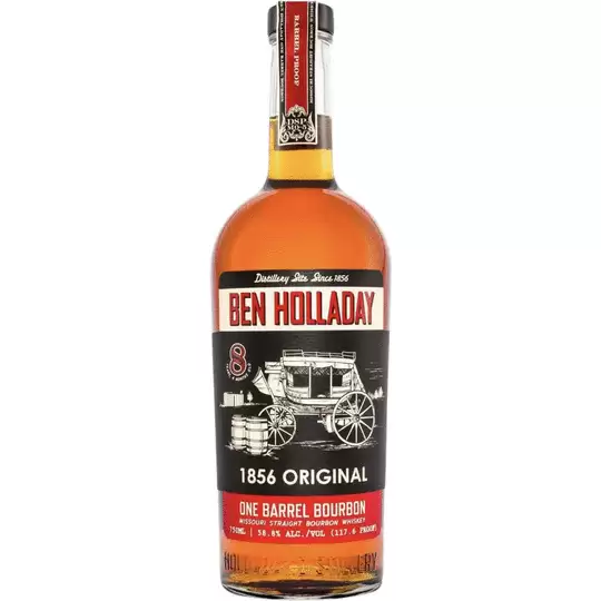 Ben Holladay 1856 Original 8 Year Old Missouri Straight Bourbon Whiskey