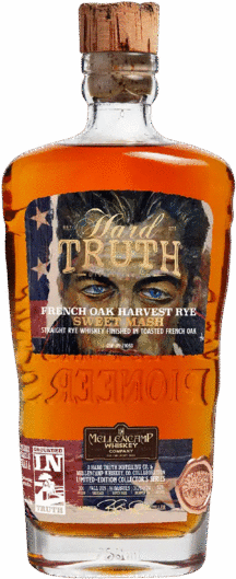 Hard Truth Distilling X Mellencamp French Oak Harvest Rye Sweet Mash Straight Rye Whiskey