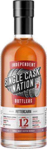 Single Cask Nation Fettercairn 12 Year Old Single Malt Scotch Whisky