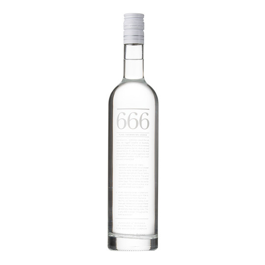 666 Pure Tasmanian Vodka
