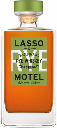 Lasso Motel 10 Year Old Single Barrel Cask Strength Rye Whiskey