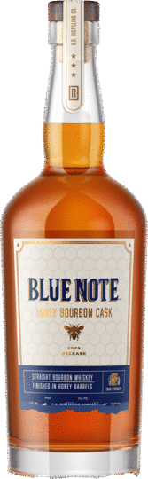 Blue Note Honey Barrels Finish Cask Strength Straight Bourbon Whiskey