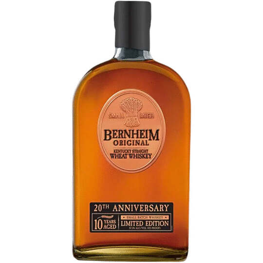 Bernheim Original 20th Anniversary Small Batch 10 Year Old Kentucky Straight Wheat Whiskey