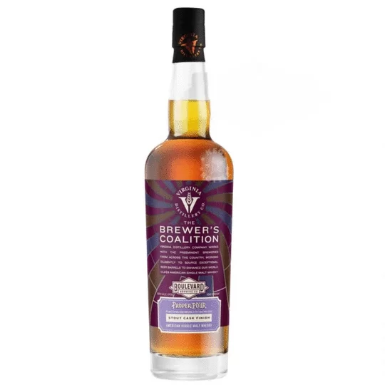 Virginia Distillery Company The Brewers Coalition Proper Pour Stout Cask Finish American Single Malt Whisky