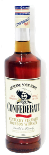 Confederate Genuine Sour Mash Kentucky Straight Bourbon Whiskey