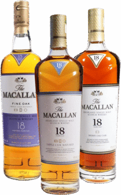 Macallan 18 Year Old Variants