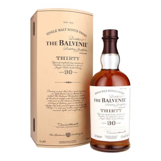The Balvenie Thirty 30 Year Single Malt Scotch Whisky