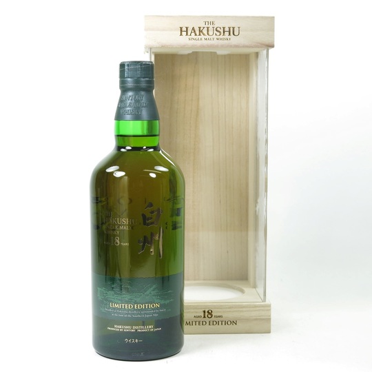 Suntory The Hakushu 18 Year Old Limited Edition Single Malt Whisky