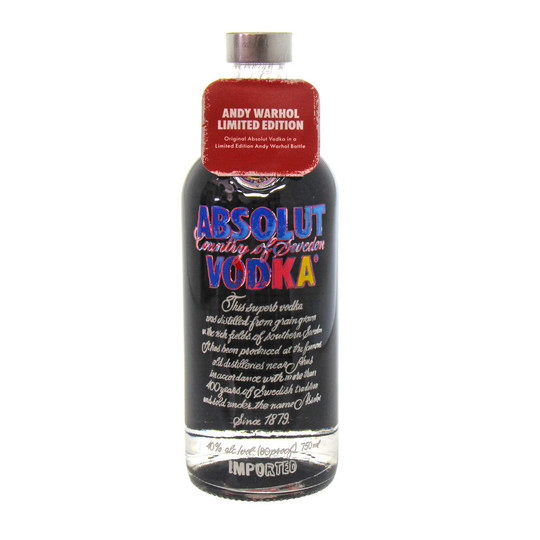 Absolut Andy Warhol Limited Edition Vodka