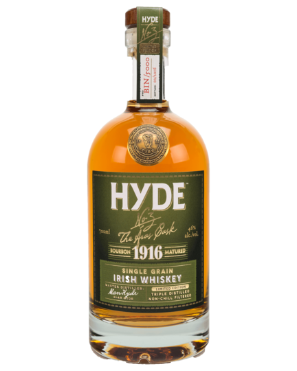 Hyde No 3 Bourbon Cask Finish Single Grain Irish Whiskey