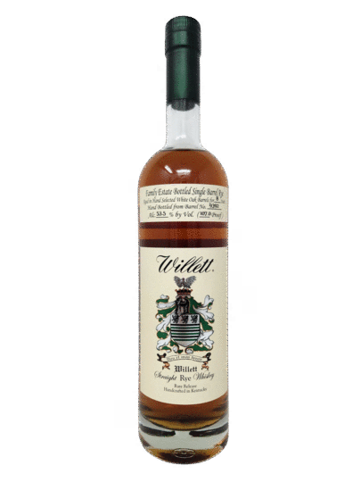Willett 8 Year Old Family Estate Single Barrel Rye Whiskey